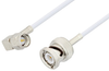 SMA Male Right Angle to BNC Male Cable 24 Inch Length Using RG188 Coax - PE3C3437-24 - Pasternack