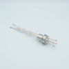 Thermocouple Feedthrough, Type T, 2 Pairs, Screw-type Connector, 0.75″ Dia Stainless Steel Weld Adapter - A0411-1-W - MPF Products, INC.