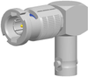 50 OHM HD-BNC R/A PLUG TO JACK ADAPTER -- APH-RA-HDP-J-50 - Image