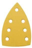Dynabrade Coated Aluminum Oxide Sanding Sheet - 100 Grit - Hook & Loop Attachment - 3 15/16 in Width x 5 53/64 in Length - 93877 - 616026-93877 - R. S. Hughes Company, Inc.