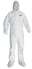 Kimberly-Clark Kleenguard A45 White Large Disposable Coveralls - 036000-37166 - 036000-37166 - R. S. Hughes Company, Inc.