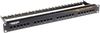 Cat6 Patch Panel, 1U, Unshielded, 24-Port Gigatrue Rohs Compliant Black Box - 95AC1491 - Newark, An Avnet Company