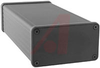 Enclosure; Extruded Aluminum; Plastic; 0.06 in.; Black Anodized - 70166730 - Allied Electronics, Inc.