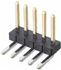 Conn, R/a Header, 5Pos, 1Row, 1.27Mm Rohs Compliant Harwin - 45AJ6475 - Newark, An Avnet Company