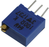 Trimmer Potentiometer, 100 Ohm 25Turn Through Hole; Trimpot Type Vishay - 67F5824 - Newark, An Avnet Company