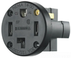 Straight Blade Power Receptacle -- RR430PM - Image