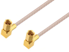 SSMC Plug Right Angle to SSMC Plug Right Angle Cable 24 Inch Length Using RG316 Coax - PE3C4374-24 - Pasternack