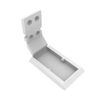 Draw Latch, Polypropylene, 200 Series, White - 07-10-201-11 - Southco