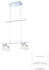 P8037-077 4 Light Pendant - P8037-077 - Minka Group