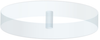 Straight Hole Orifice Sapphire Orifice Jewel