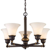 66177-5 Mid. Chandeliers-Glass Up - 690178 - Capital Lighting, Inc.