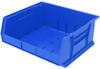 Akro-Mils Akrobin 75 lb Blue Industrial Grade Polymer Hanging / Stacking Storage Bin - 14 3/4 in Length - 16 1/2 in Width - 7 in Height - 1 Compartments - 30250 BLUE - 30250 BLUE - R. S. Hughes Company, Inc.