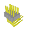 Headers, Male Pins - 612-HTMS-105-03-G-D-RA-ND - DigiKey