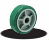 Polyurethane Empire Wheels on Polypropylene(Green) -- IX Series - Image