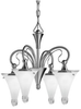 2353NI Mini Chandeliers-Glass Shade - 740815 - Capital Lighting, Inc.