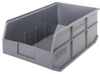 Quantum Stackable Shelf Bins - 55433 - U.S. Plastic Corporation