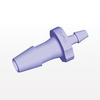 Straight Barb Connector, Purple Tint - HSR4291 - Qosina Corp.