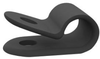 Cable Clamp, 0.25, Pa 6.6, Black, Screw; Cable Clamp / Clip Type Essentra Components - 31AJ8799 - Newark, An Avnet Company