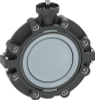 Valves - Plastic-Valves - butterfly-Valves - double-eccentric -- 169578802 - Image