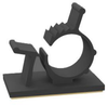 Cable Clamp, Adhesive, Pa66, Black; Cable Clamp / Clip Type Essentra Components - 31AJ8739 - Newark, An Avnet Company