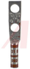 Lug; Two Hole; 1/4 in.; Red; 0.266 in.;2.125 in.; 0.063 in. - 70091884 - Allied Electronics, Inc.