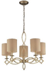 31127/5 Mid. Chandeliers-Drum Shades - 345722 - Capital Lighting, Inc.