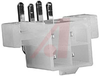 RT ANGLE HEADER TIN PLATE W/PCB MNT FLANGE;94V-2;4 CIRCUT - 70190731 - Allied Electronics, Inc.