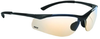 Bolle Safety Contour 253-CT-400 Universal Polycarbonate Standard Safety Glasses - Dark Gunmetal Frame - Half Frame - 549172-77390 - 549172-77390 - R. S. Hughes Company, Inc.