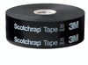 3M Scotchrap 51 Black Surface Protective Film/Tape - 1 in Width x 100 ft Length - 20 mil Thick - 42802 - 054007-42802 - R. S. Hughes Company, Inc.