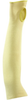 Ansell Kevlar 70-118 Yellow Knit Cut-Resistant Arm Sleeve - 076490-03889 -- 076490-03889 - Image