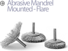 Mandrel Mounted Wheel Brushes -- BMC-30AY