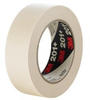3M 201+ Tan Masking/Painter's Tape - 12 mm Width x 55 m Length - 64738 -- 051115-64738 - Image