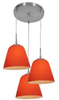 50173-BS/ORG Mini Pendants-3 Light Cluster - 362283 - Capital Lighting, Inc.