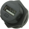 Sealed Usb, 2.0 Type A, Receptacle, Ip67; Usb Connector Type Multicomp Pro - 20T7281 - Newark, An Avnet Company