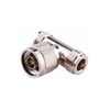 N Female To N Male To N Female T-Shaped Adapter - ET-NFS-NMS-NFS - Eteily Technologies India Pvt. Ltd.