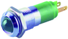 Panel Mount Indicator, Led, 14Mm, Red, 28V; Led Color Wamco - 86T5696 - Newark, An Avnet Company