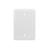 1-Gang Blank Wall Plates, Metal Medium Size Glossy Finish - 41MFR - Suzhou Ele Mfg Co., Ltd.