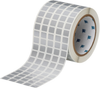 Brady B-435 Silver Polyester Thermal Transfer Die-Cut Thermal Transfer Printer Label Roll - 12.7 mm Width - 11.1 mm Height - THT-12-435-10 - 662820-30229 - R. S. Hughes Company, Inc.