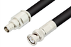 BNC Male to BNC Female Cable 12 Inch Length Using RG214 Coax, RoHS - PE3371LF-12 - Pasternack