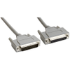 Amphenol CS-DSDMDB25MF-002.5 25-Pin (DB25) Deluxe D-Sub Cable - Copper Shielded - Male / Female 2.5ft - Image