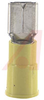 Terminal; 12 to 10 AWG; Brass; Vinyl; Tin; 0.250 in. (Max.); UL 94V-2 - 70113710 - Allied Electronics, Inc.