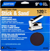 Norton Stick & Sand AO Medium Grit Cloth PSA Disc - 07660701973 - Norton Abrasives
