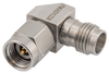 Miter RA 2.4mm Female (Jack) to 2.92mm Male (Plug) Adapter, Stainless Steel Body, 1.25 VSWR - FMAD1228 - Fairview Microwave Inc.
