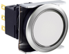 Pb Switch, Dpdt, 0.1A, 125Vac, Wht; Product Range Idec - 93AC9452 - Newark, An Avnet Company