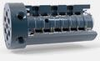 Series RU020 6 Pass Threaded Shaft Rotary Union -- 10050-2006-000 - Image