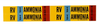 Brady B-946 Black / Blue / Red / White on Yellow Vinyl Self-Adhesive Pipe Marker - 1 1/8 in Height - 3/4 in Character Height - 7 in Length - Printed Msg = AMMONIA - 90437 - 754476-90437 - R. S. Hughes Company, Inc.
