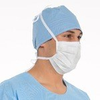 Kimberly-Clark Gray Pleated Standard Surgical Mask - 15.563 in Width - 036000-47625 - 036000-47625 - R. S. Hughes Company, Inc.