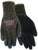 Red Steer Powergrip A302 Black Medium Cotton/Polyester Full Fingered Work & General Purpose Gloves - Rubber Palm Only Coating - 046065-33022 - 046065-33022 - R. S. Hughes Company, Inc.