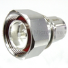 N Male (Plug) to 7/16 DIN Male (Plug) Adapter, Silver Plated Brass Body, 1.15 VSWR - SM4690A - Fairview Microwave Inc.