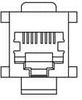 Modular Connectors / Ethernet Connectors - KLAPX-CPLR-S-64 - VAST STOCK CO., LIMITED